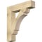 Ekena Millwork Olympic Block Rough Sawn Bracket, Douglas Fir, 6"W x 30"D x 34"H BKT06X30X34OLY05RDF - alternate 1